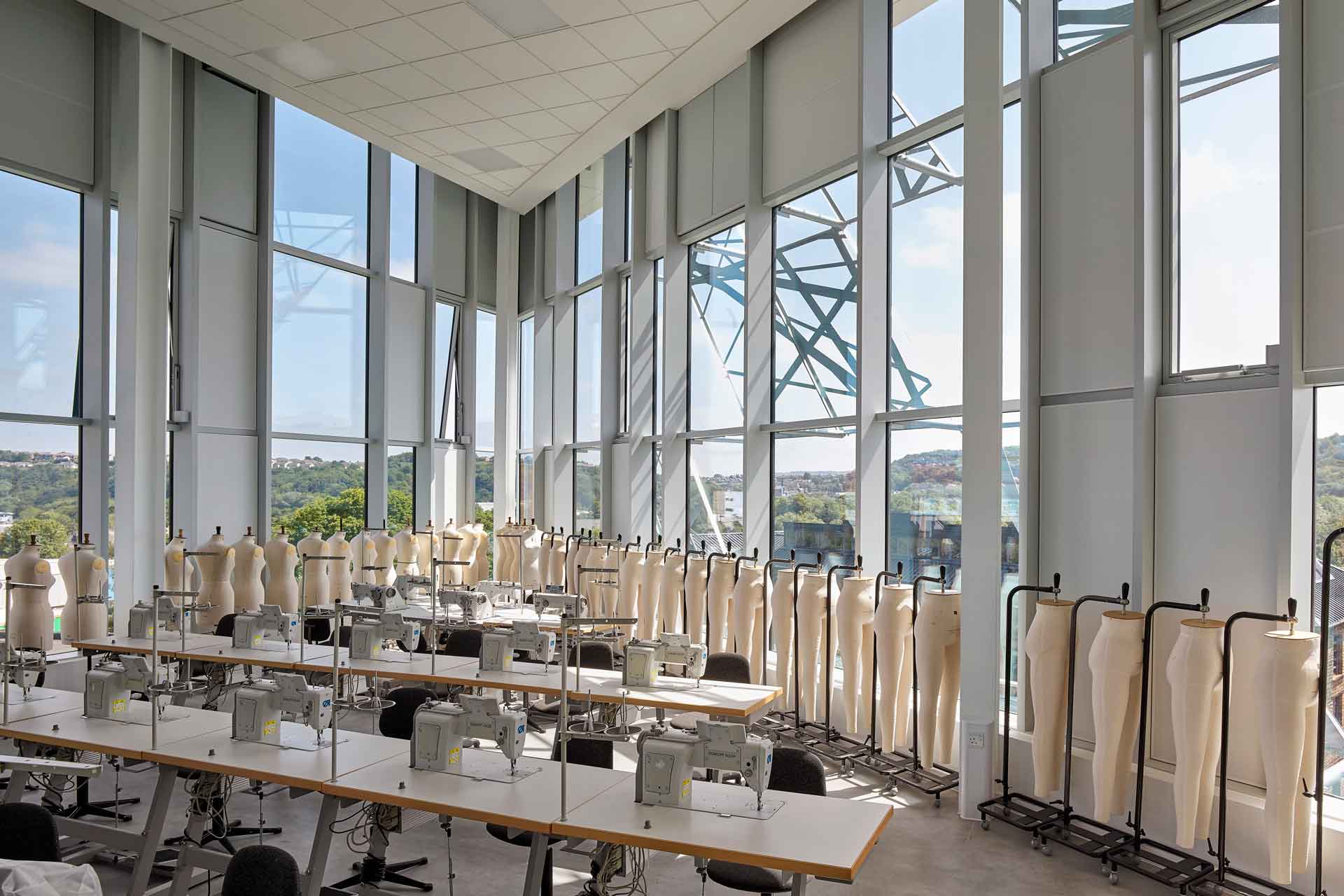 Fashion Design studio in the Barbara Hepworth Building