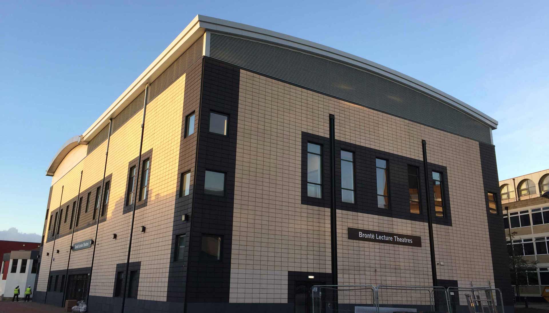 An image of the Brontë Lecture Theatre building
