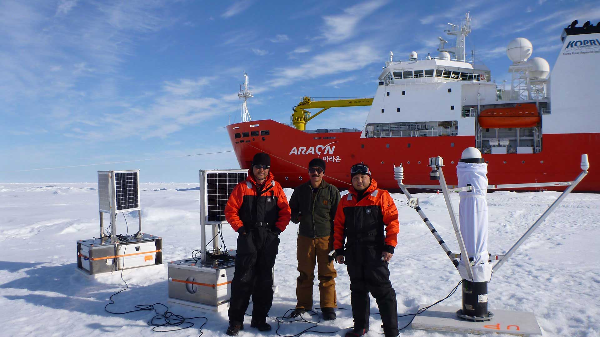 Dr Byongjun (Phil) Hwang, seasoned Arctic researcher