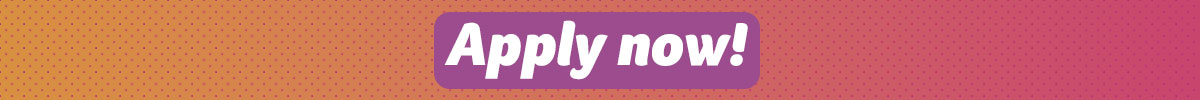 Graphic that says 'Apply now!'